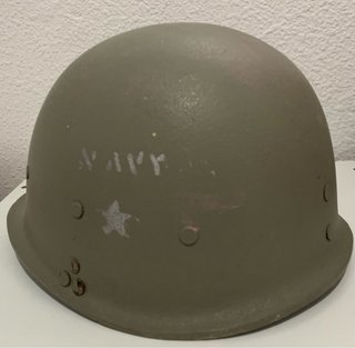 Casco M-41 U.S. de acero vintage