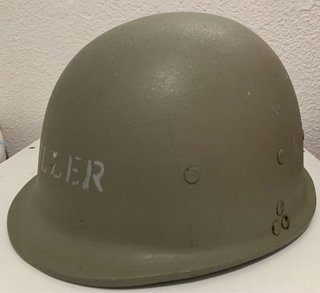 Casco M-41 U.S. de acero vintage