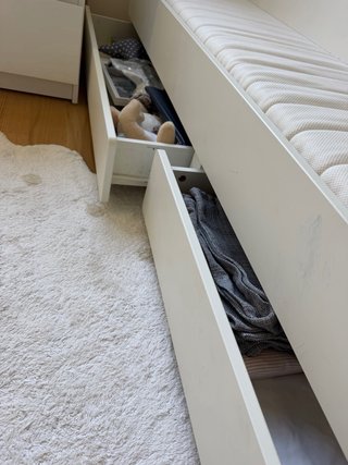 Cama nido IKEA SLÄKT blanca