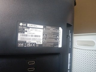 Televisor LG Negro 32 pulgadas  Precio negociable