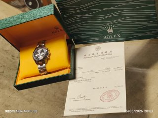 Rolex Daytona plata