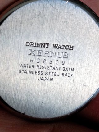 Orient Lote 5 tappi di orologio vintage Orient