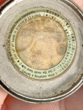 Orient Lote 5 tappi di orologio vintage Orient