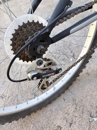 Bicicleta de Montaña Negra