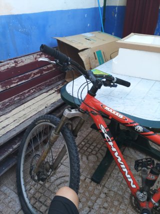 Bicicleta Montaña Schwinn Roja