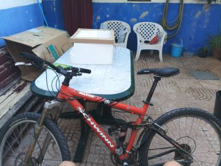 Bicicleta Montaña Schwinn Roja