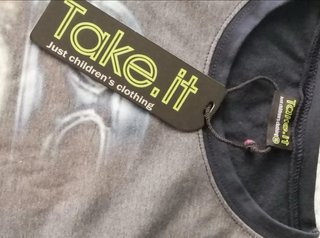 Camiseta manga larga Take it niño talla 16 años