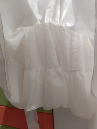Vestido niña ceremonia blanco
