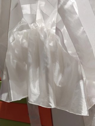 Vestido niña ceremonia blanco