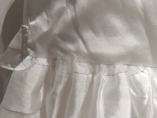 Vestido niña ceremonia blanco
