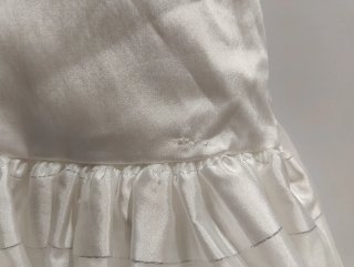 Vestido niña ceremonia blanco