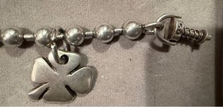 Pulsera Uno de 50 con Llave y Trébol
