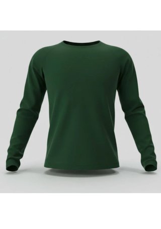 Camiseta manga larga azul electrónico.