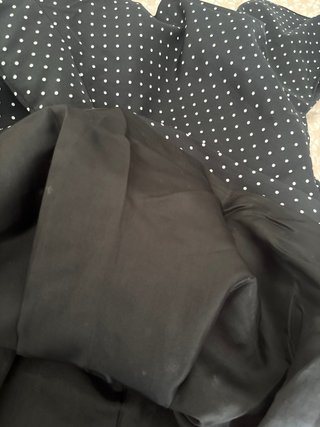 Vestido Zara Basic lunares