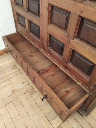 Armario Ropero Antiguo Estilo Castellano