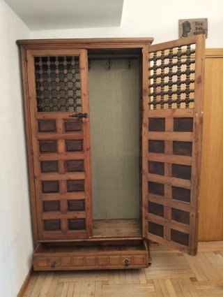 Armario Ropero Antiguo Estilo Castellano