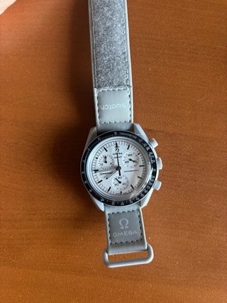 Swatch Omega Moonswatch 1965 Grigio