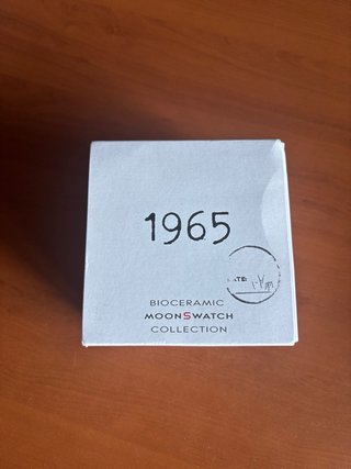 Swatch Omega Moonswatch 1965 Grigio