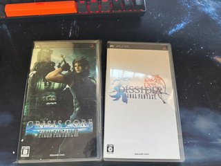 PSP Dissidia y Crisis Core Final Fantasy JAP