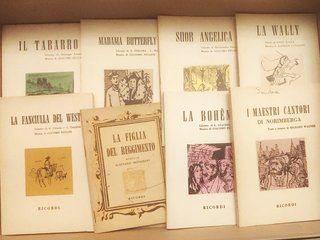 32 Libretti d'Opera Ricordi