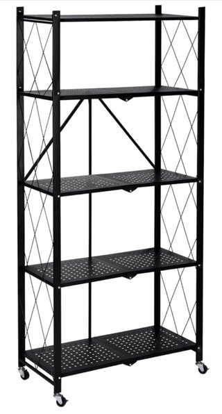 Estantería Metálica Plegable con Ruedas