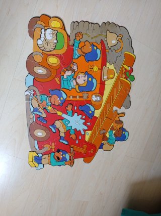 Puzzle Alarma 36 piezas Diset