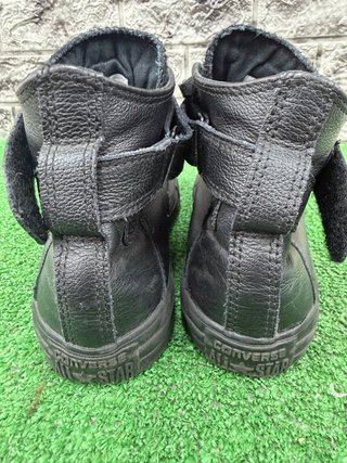 Converse All Star Pelle Nere Tg 38