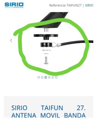 Antena Coche Sirio TALON