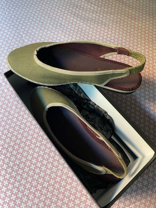 Flabelus Zapato Destalonado Verde