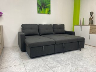 ¡OFERTA REBAJA: Sofá cama chaise arcón CHOLLO!