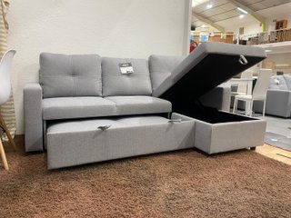 ¡OFERTA REBAJA: Sofá cama chaise arcón CHOLLO!