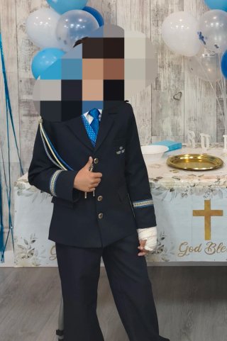 Traje de Comunión Niño Azul Marino Talla 10