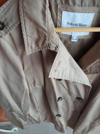 Gabardina Pedro del Hierro Camel