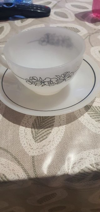 Juego de café vintage porcelana floral
