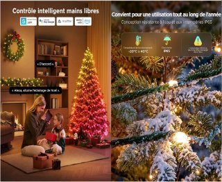 Luces Govee Navidad 2 - 30m. LEER.