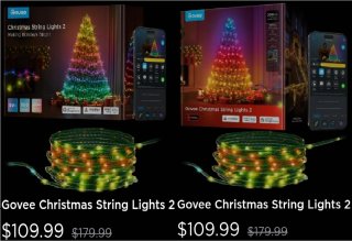 Luces Govee Navidad 2 - 30m. LEER.