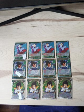 Lote Cartas FOIL Dragon Ball Z