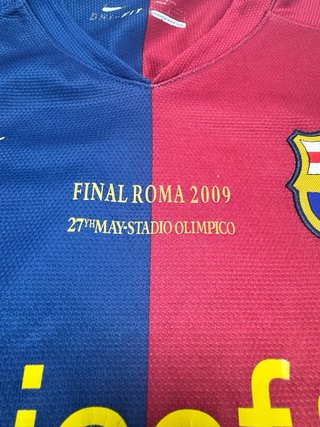 Camiseta Barça M Nike Final UCL  Roma 2009