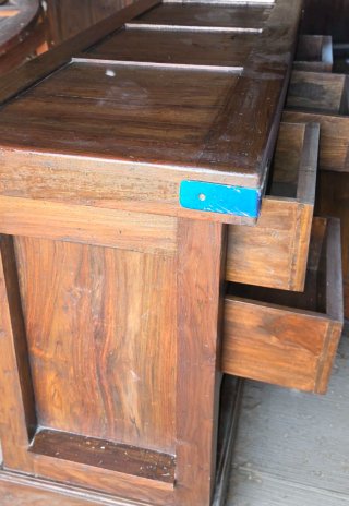 Mueble madera maciza estilo francés