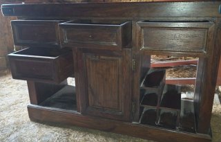 Mueble madera maciza estilo francés