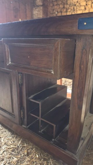 Mueble madera maciza estilo francés