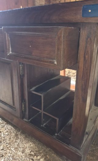 Mueble madera maciza estilo francés