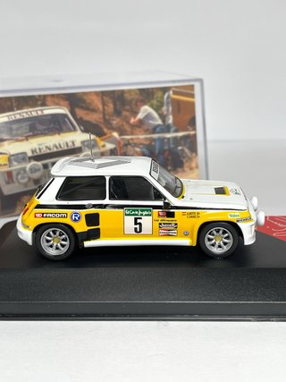 Renault 5 Turbo 1985 Rally El Corte Inglés 1/43