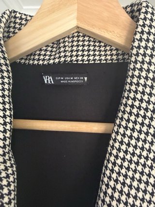 Vestido Zara estampado cuadros