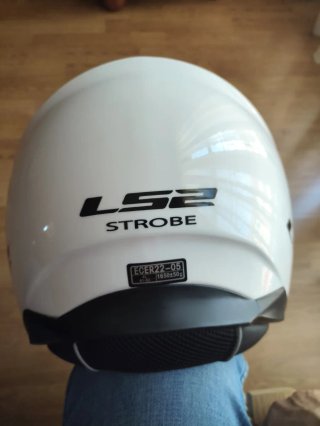 Casco Moto LS2 Talla XL Blanco