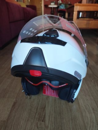 Casco Moto LS2 Talla XL Blanco
