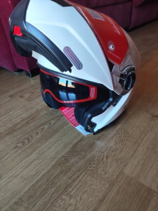 Casco Moto LS2 Talla XL Blanco