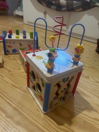 Juguetes de madera educativos