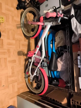 Bicicleta infantil rosa