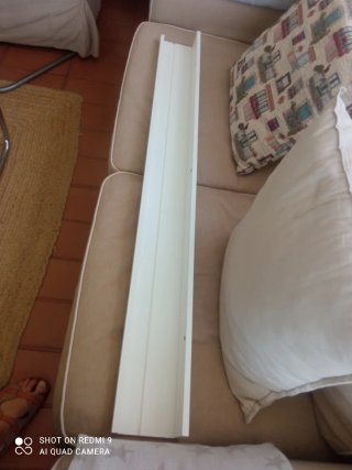 Balda Ikea Moslanda Blanca 115cm